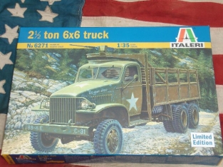 Italeri 6271 GMC 2.5 ton 6X6 truck